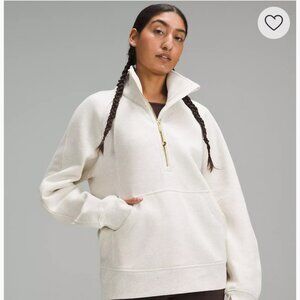 Lululemon Scuba Oversized Funnel-Neck Half Zip Long, M/L